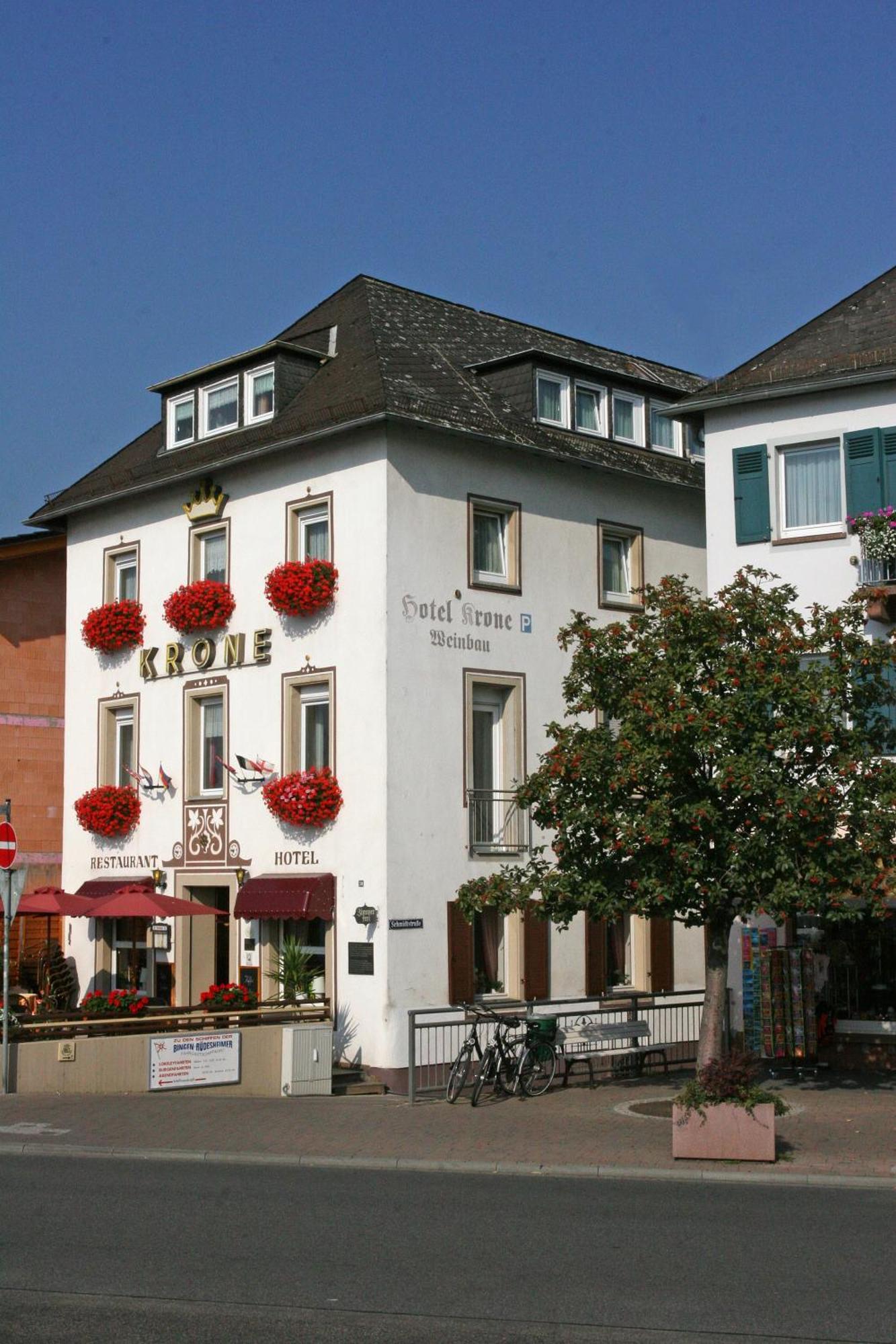 Hotel Krone Ruedesheim Ruedesheim am Rhein Exterior photo